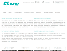 Tablet Screenshot of gleser-online.de